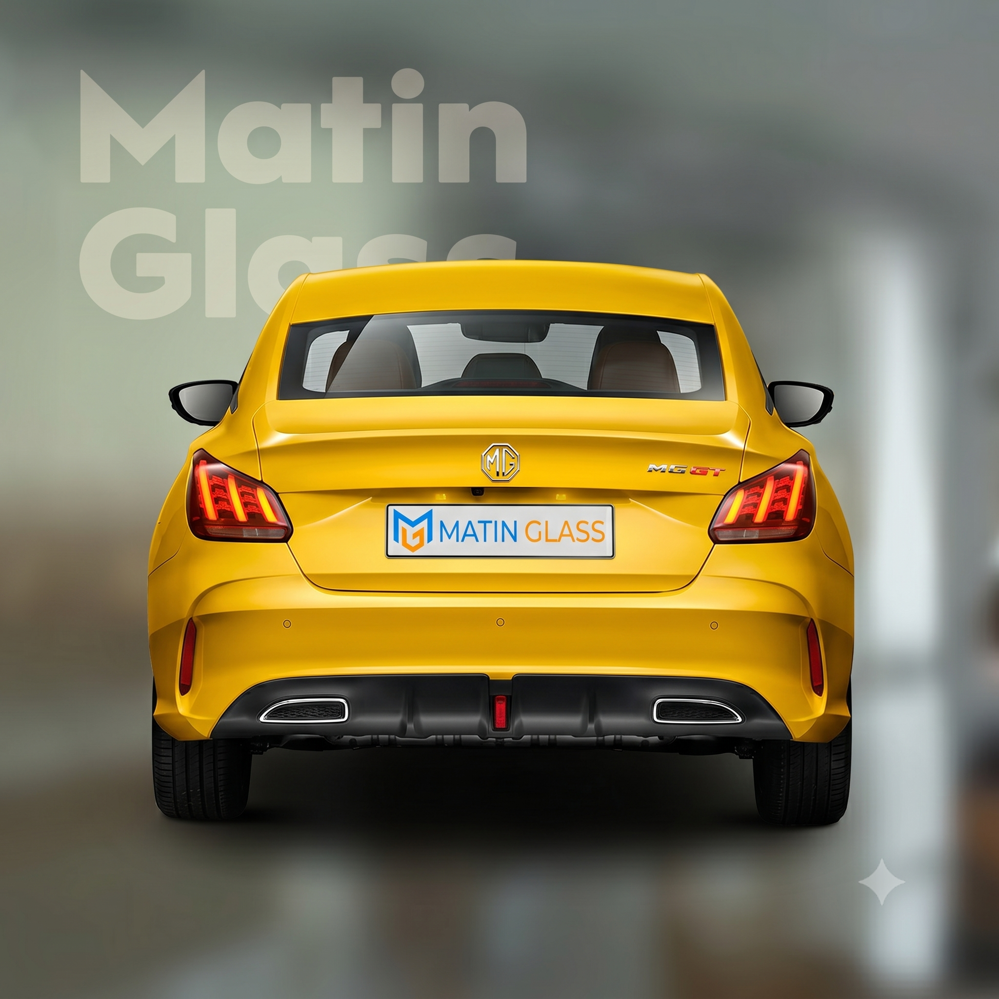 شیشه فابریک MG GT - Image 2