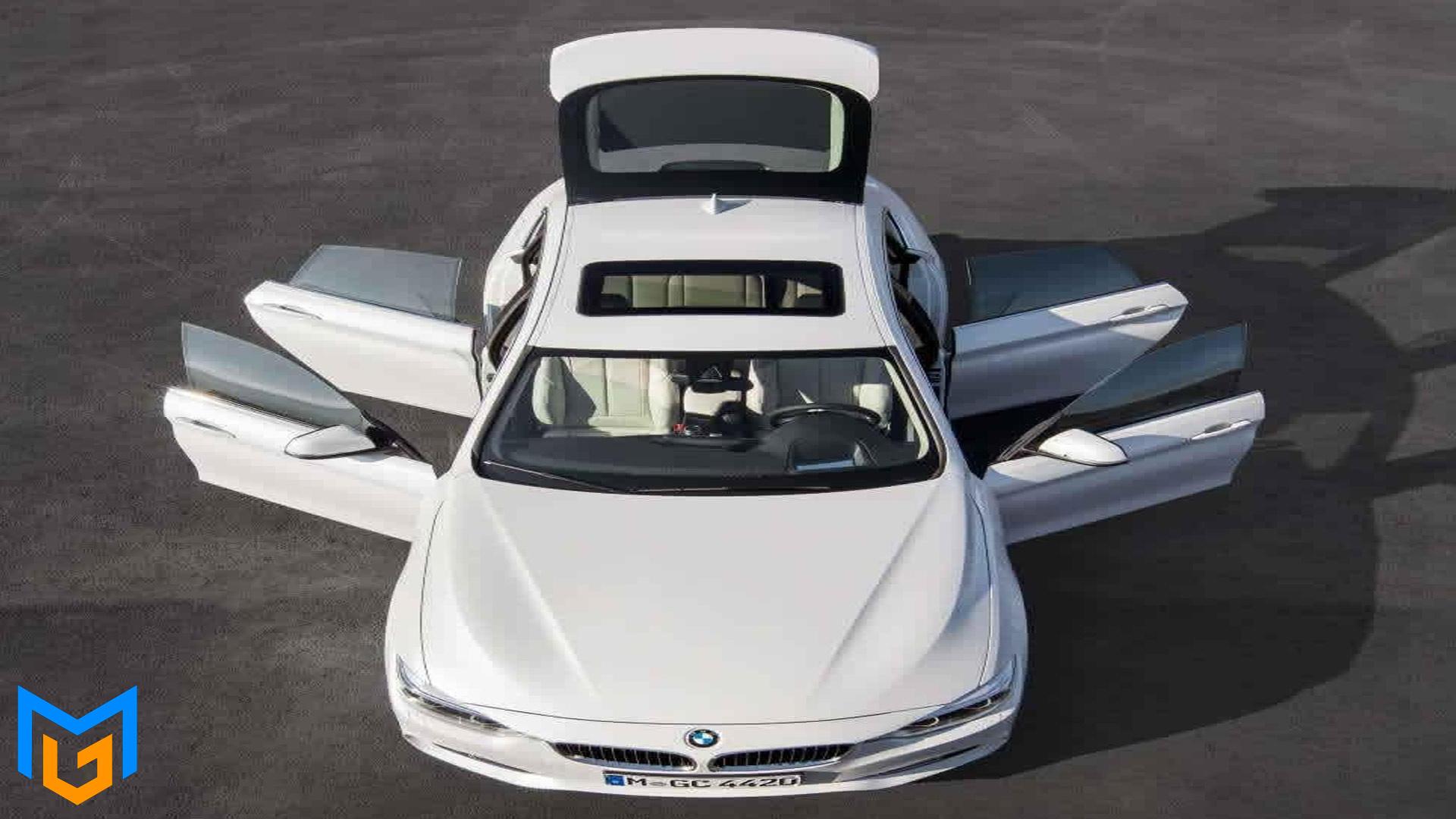 شیشه‌های فریم‌لس خودرو BMW