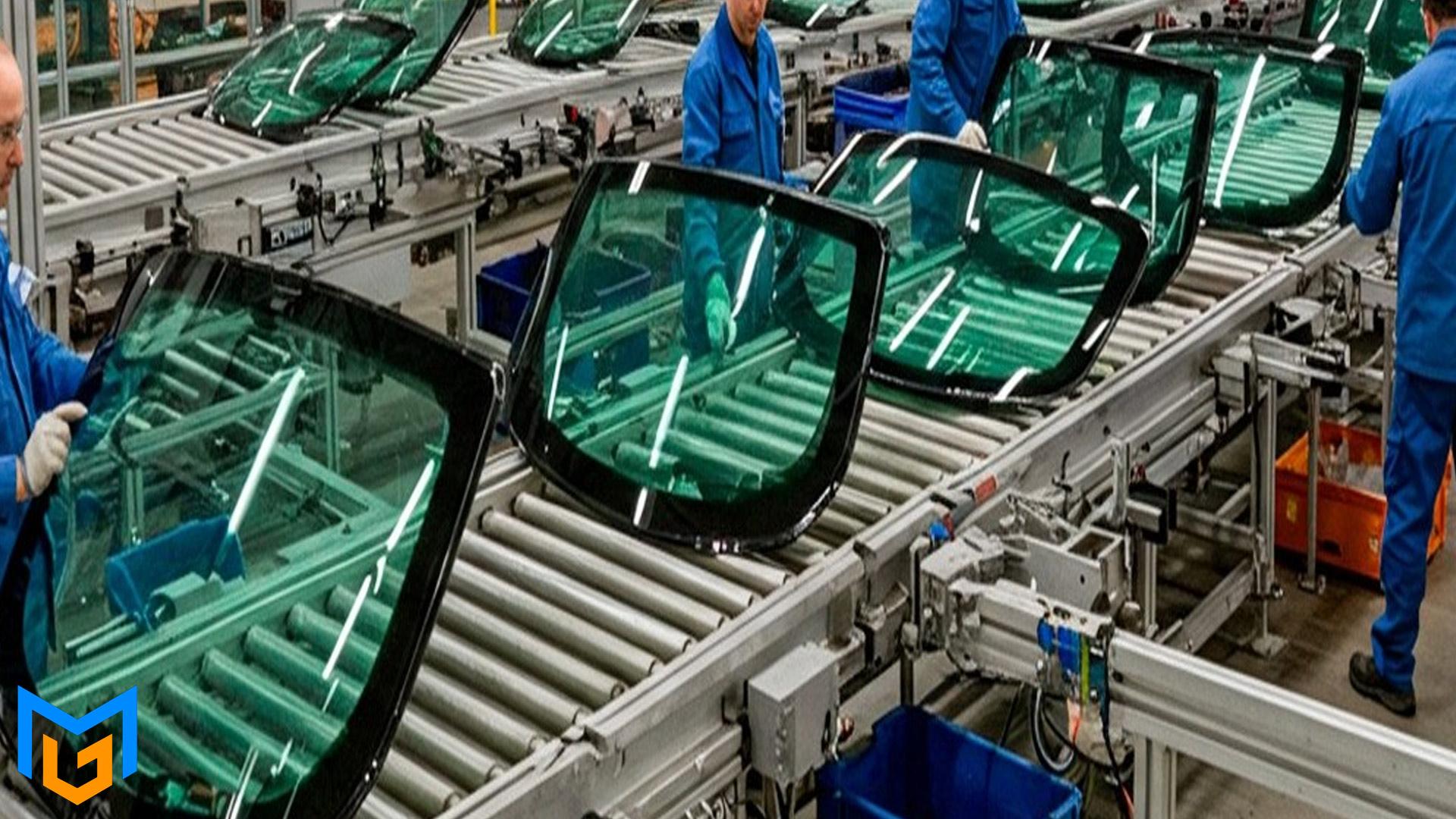 بررسی کیفیت نهایی و استانداردهای ایمنی شیشه جلو